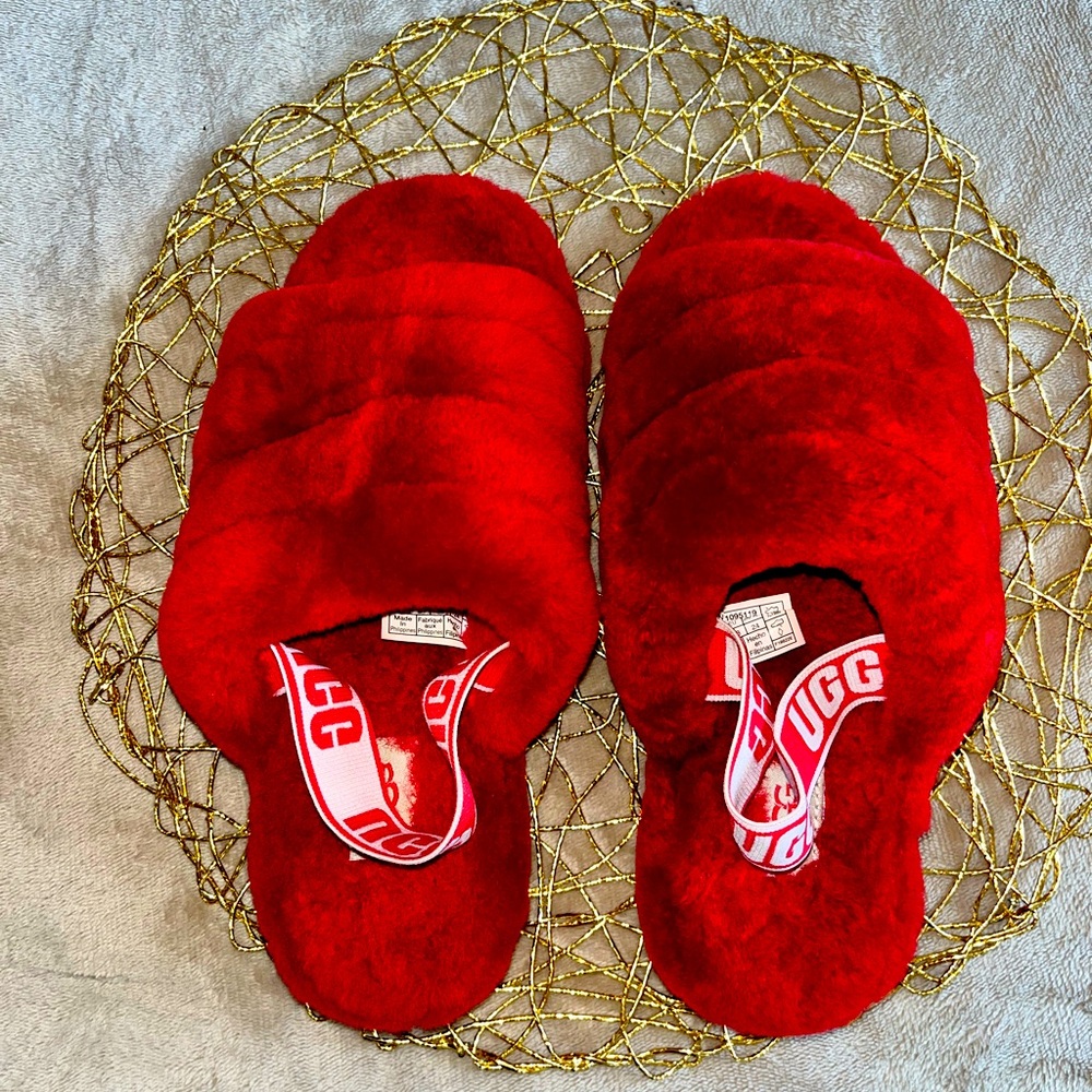 Red UGG Slippers